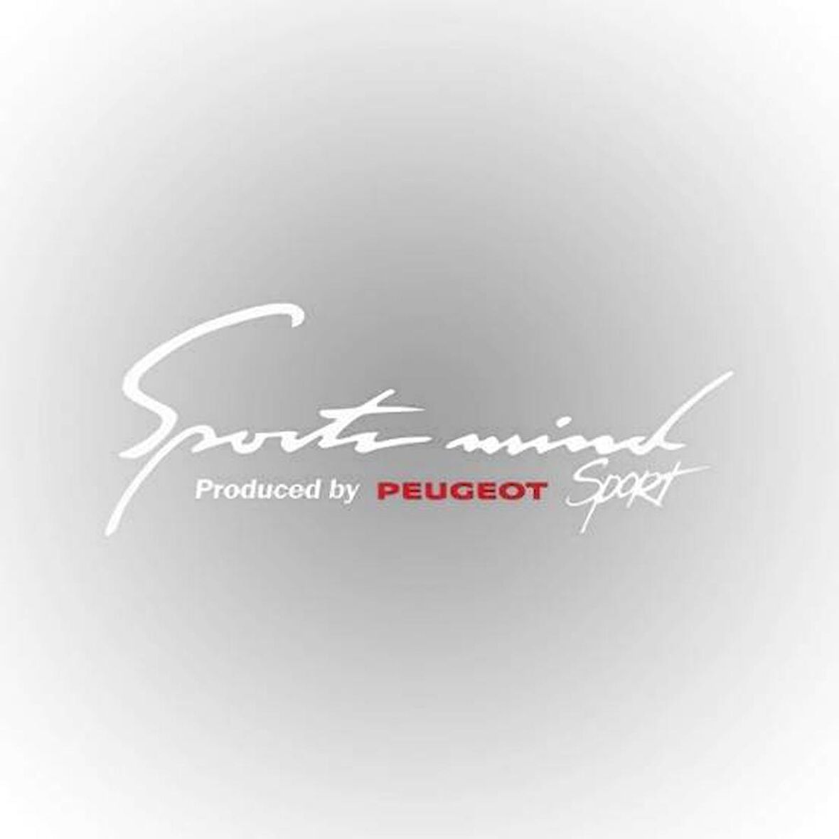 Sports Mind Oto Sticker 30 cm x 11 cm Beyaz yazı 375