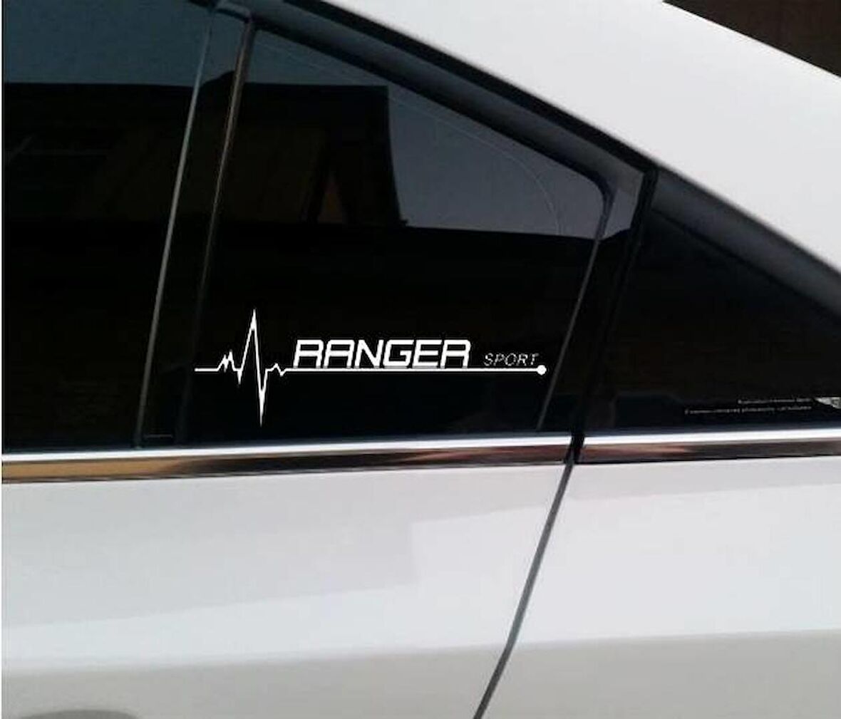 Ranger Yan Cam Sticker Oto Kapı Çıkartma Tuning oto 20 cm x 7 cm yazı 176