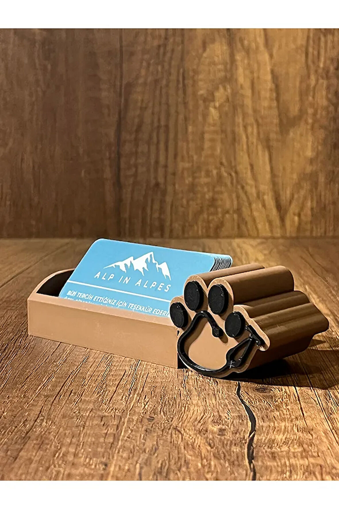 Pati Tasarımlı Kartvizitlik – Özel Seri