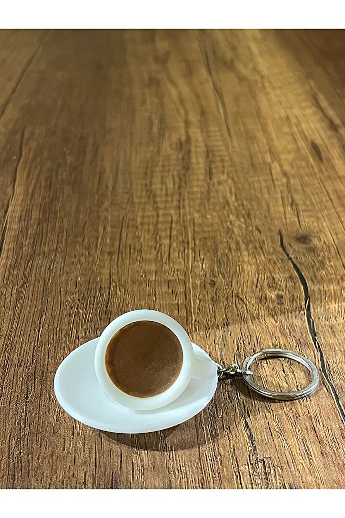 Kahve Fincanı Anahtarlık - Dekoratif Mini Fincan Modeli (2 Adet)