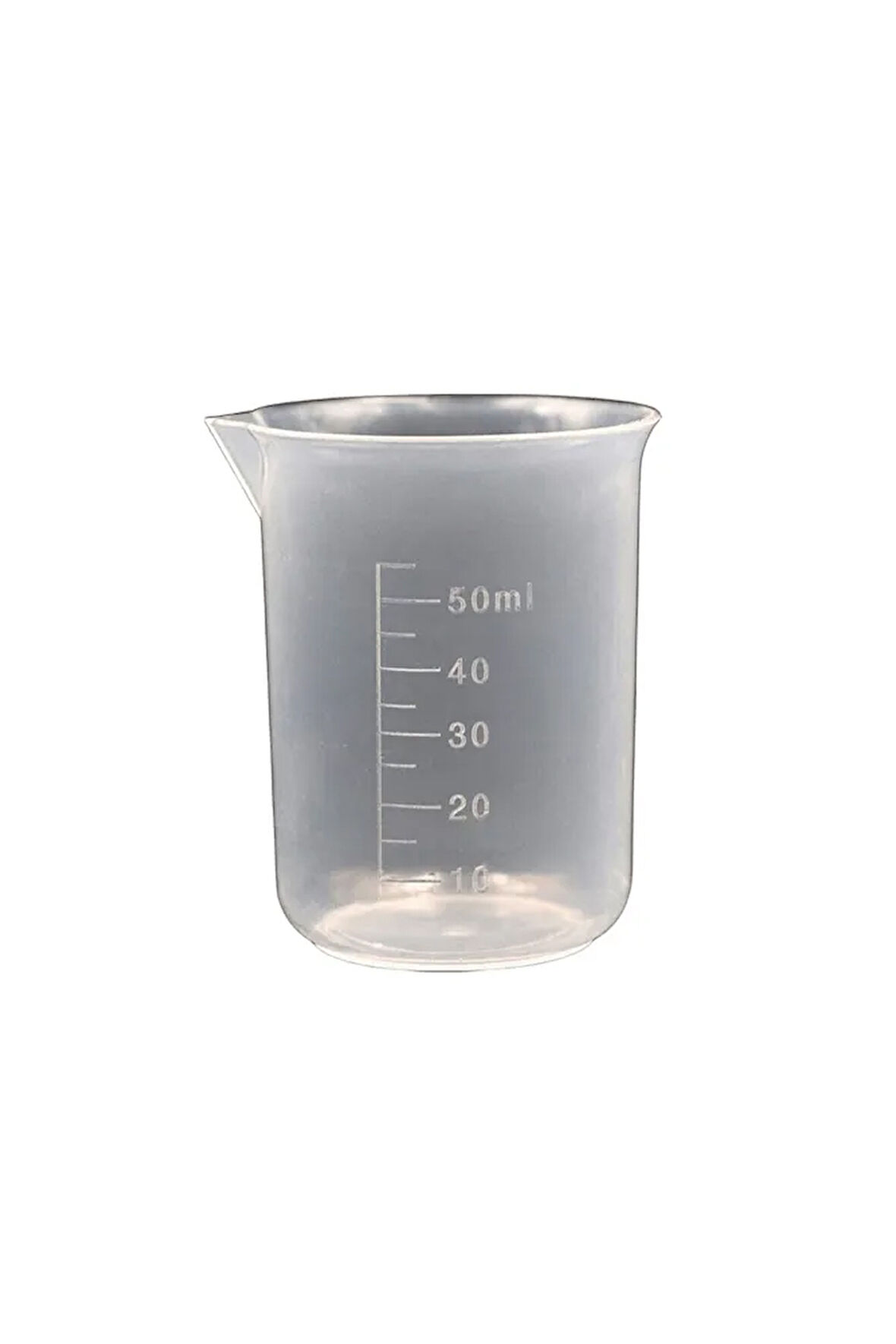 Plastik Beher – 50 ml - Ölçü Kabı