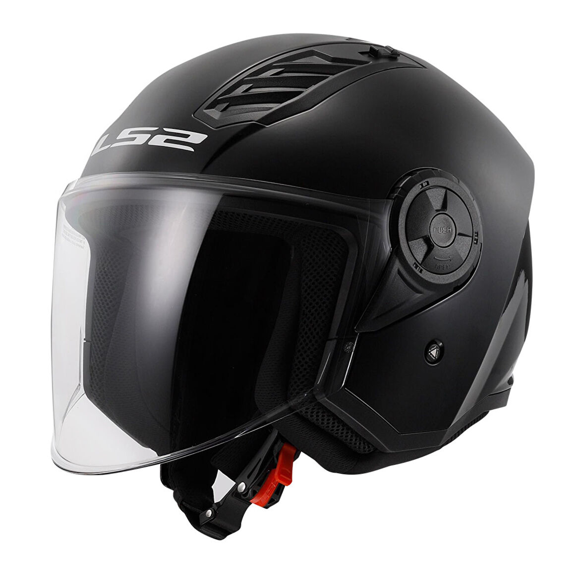 LS2 AIRFLOW 2 SİYAH YARIM KASK