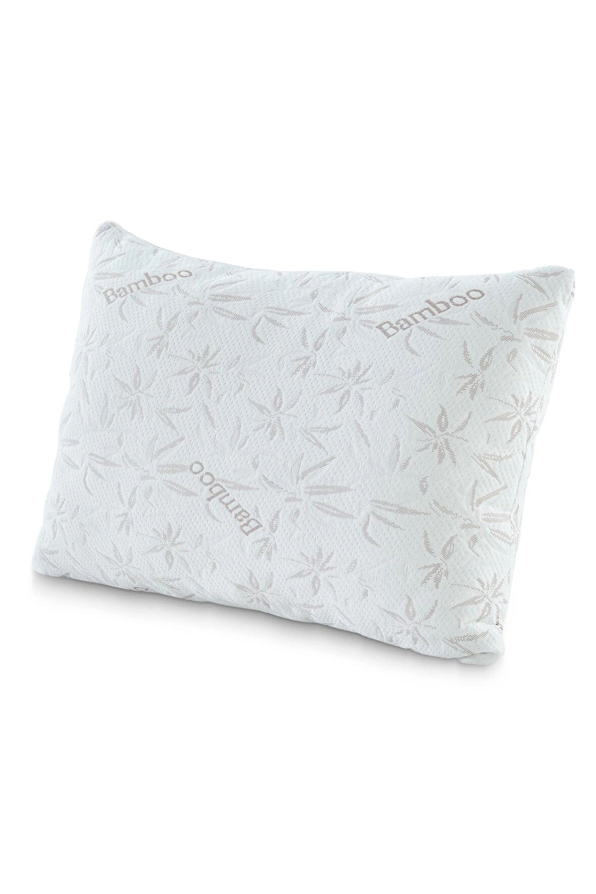 Rudu %100 Orijinal Bambu Kılıf, Silikon Boncuk Elyaf Dolum Yastık 70x50x15 cm 800 gr