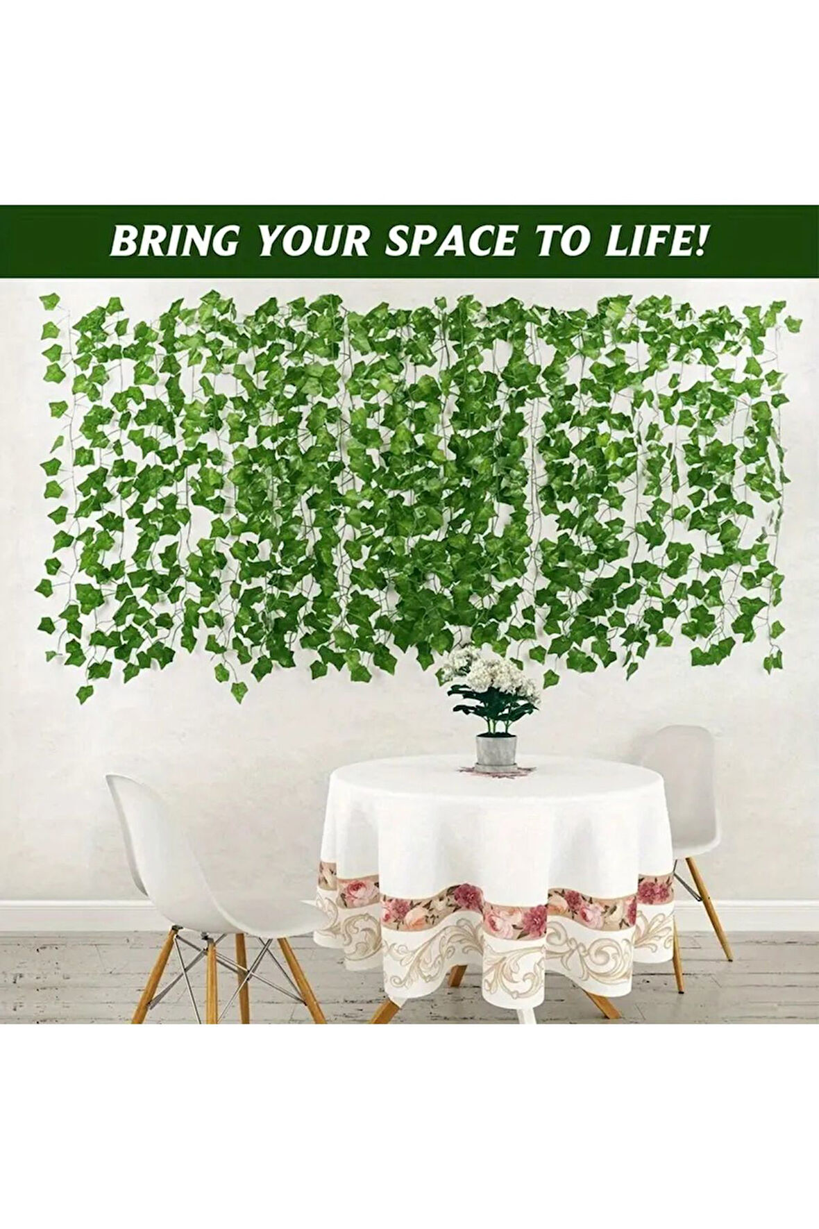 Yapay Sarmaşık 12 Adet Uzunluk 2 Metre 40 cm