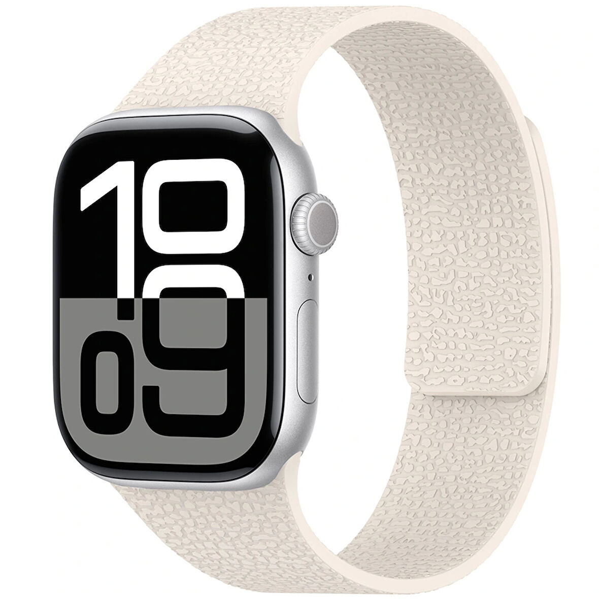 Apple Watch Ultra 2 49mm Redclick KRD-136 Kabartma Desenli Mıknatıslı Silikon Kordon