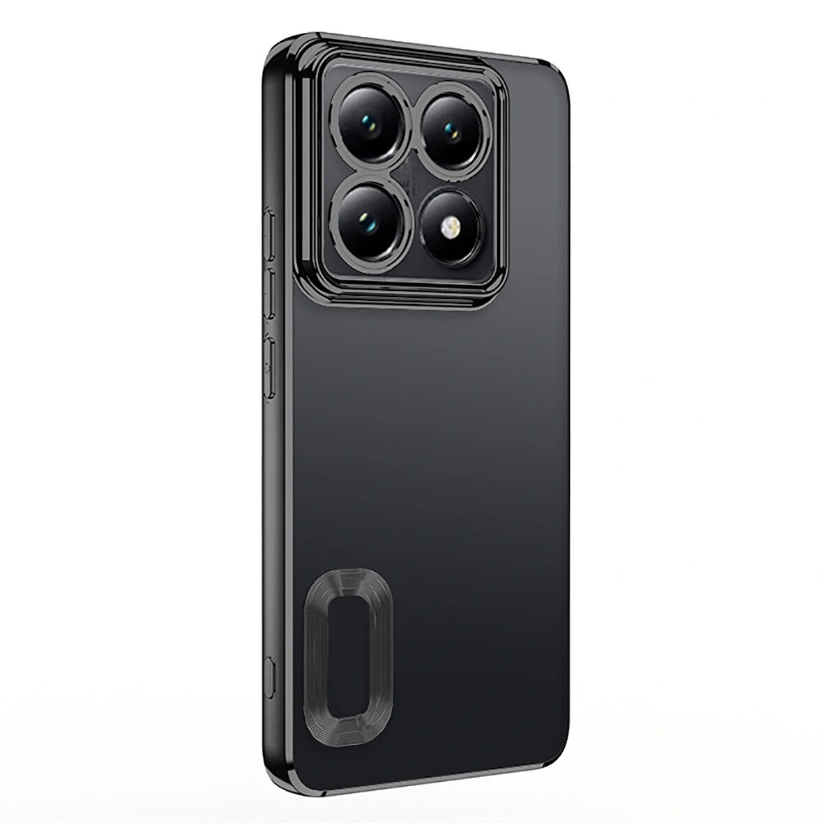 Xiaomi 14T Pro Kılıf Kamera Korumalı Logo Gösteren Redclick Omega Kapak