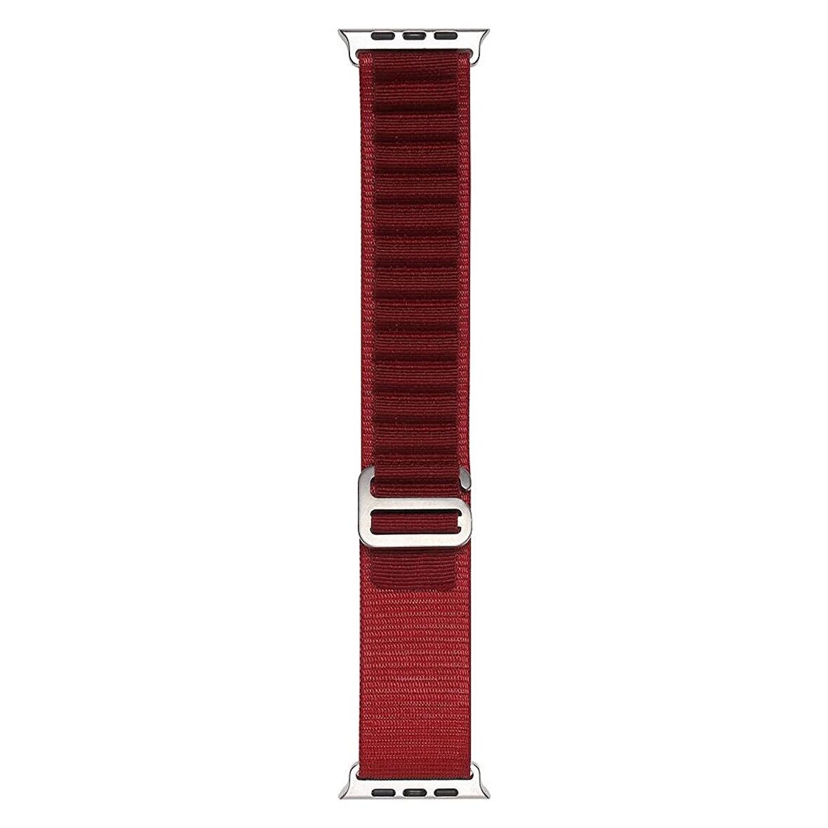 Apple Watch 7 45mm Redclick Band-74 Hasır Kordon