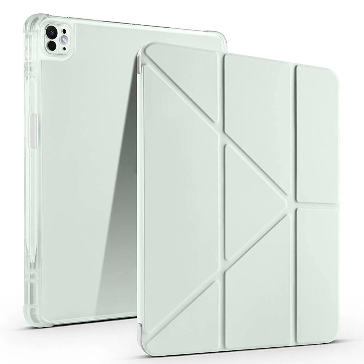 Apple iPad Air 13 2024 Kılıf Redclick Tri Folding Kalem Bölmeli Standlı Kılıf