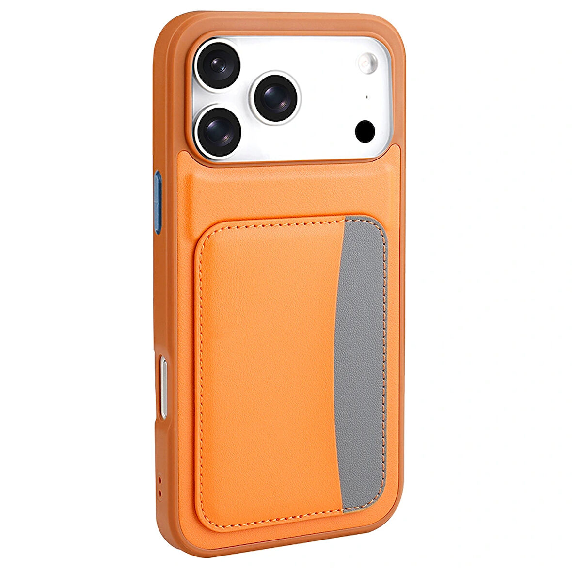 Apple Uyumlu iPhone 17 Pro Kılıf Kartlıklı Redclick X-Kart Silikon Kapak