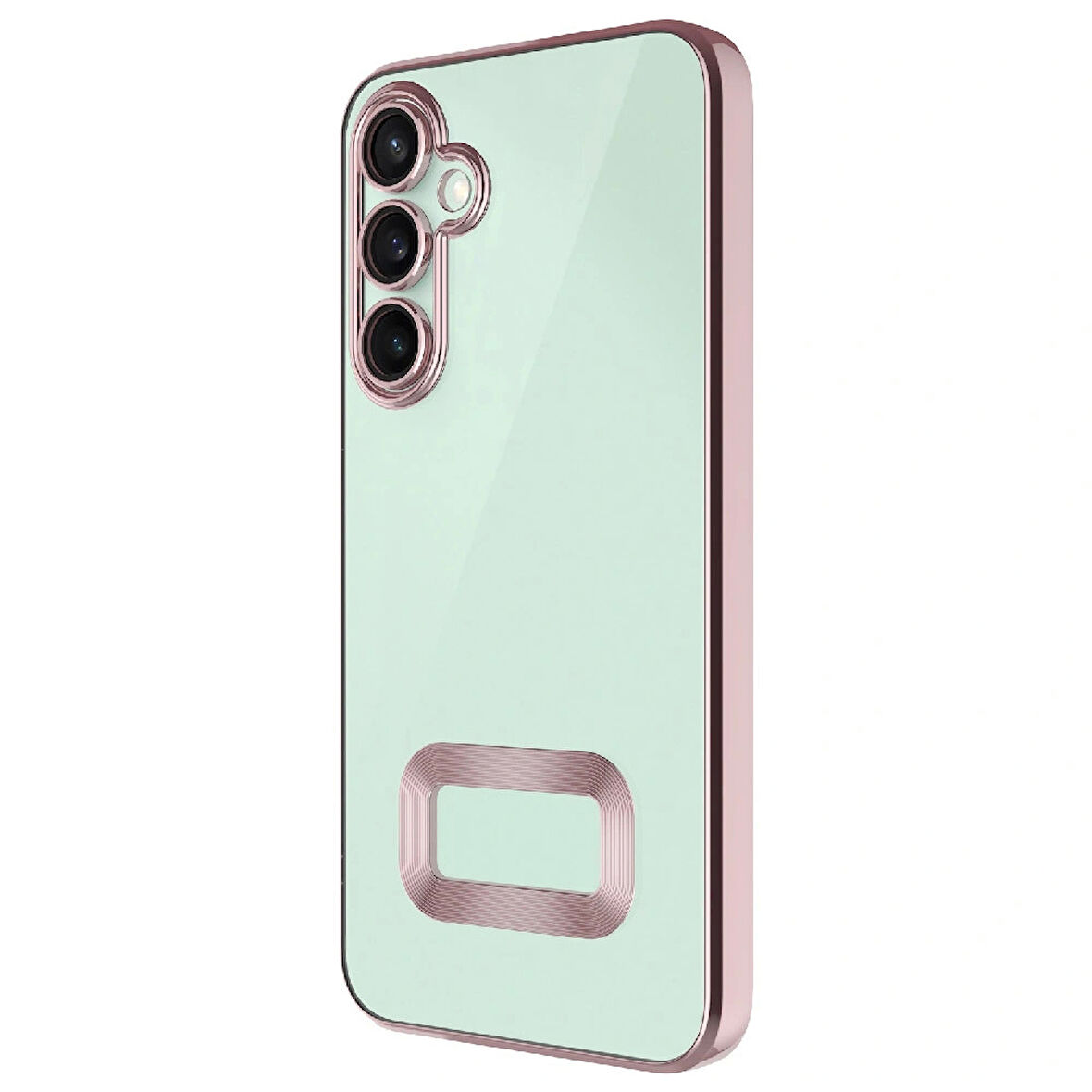 Galaxy A36 Kılıf Kamera Korumalı Logo Gösteren Redclick Omega Kapak