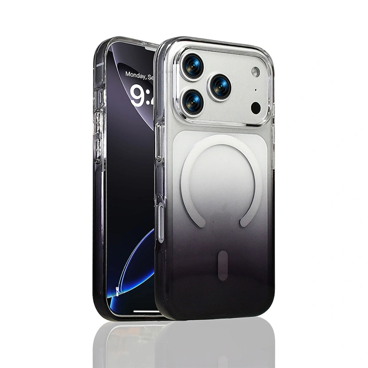 Apple Uyumlu iPhone 17 Pro Max Kılıf M-Safe Şarj Özellikli Redclick Septik Silikon Kapak