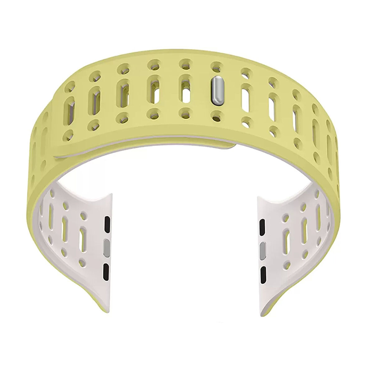 Watch Ultra 2 49mm Redclick KRD-124 Silikon Kordon Terletmeyen Delikli Strap Kayış