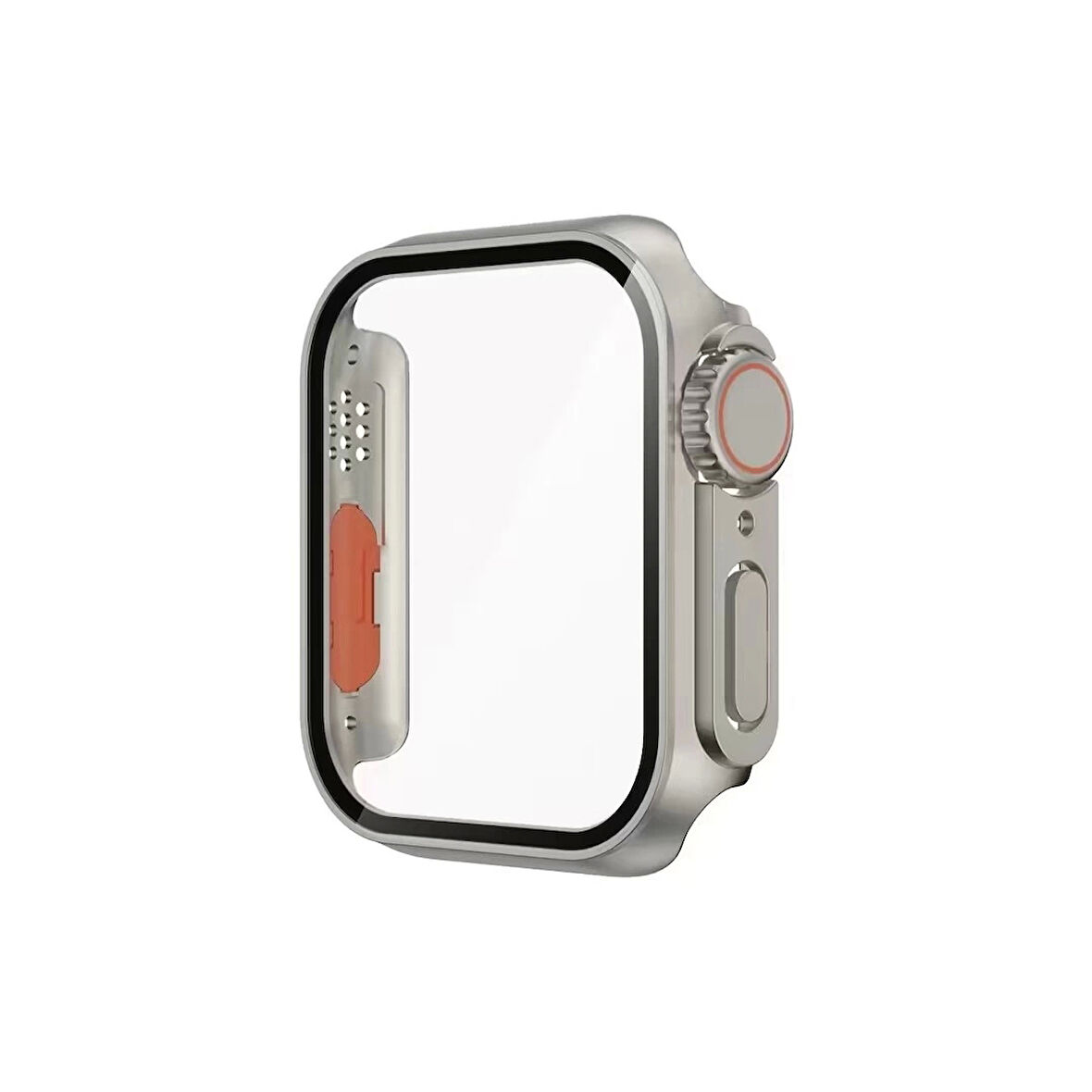 Apple Watch 7 45mm - Watch Ultra 49mm Kasa Dönüştürücü ve Ekran Koruyucu Redclick Watch Gard 27