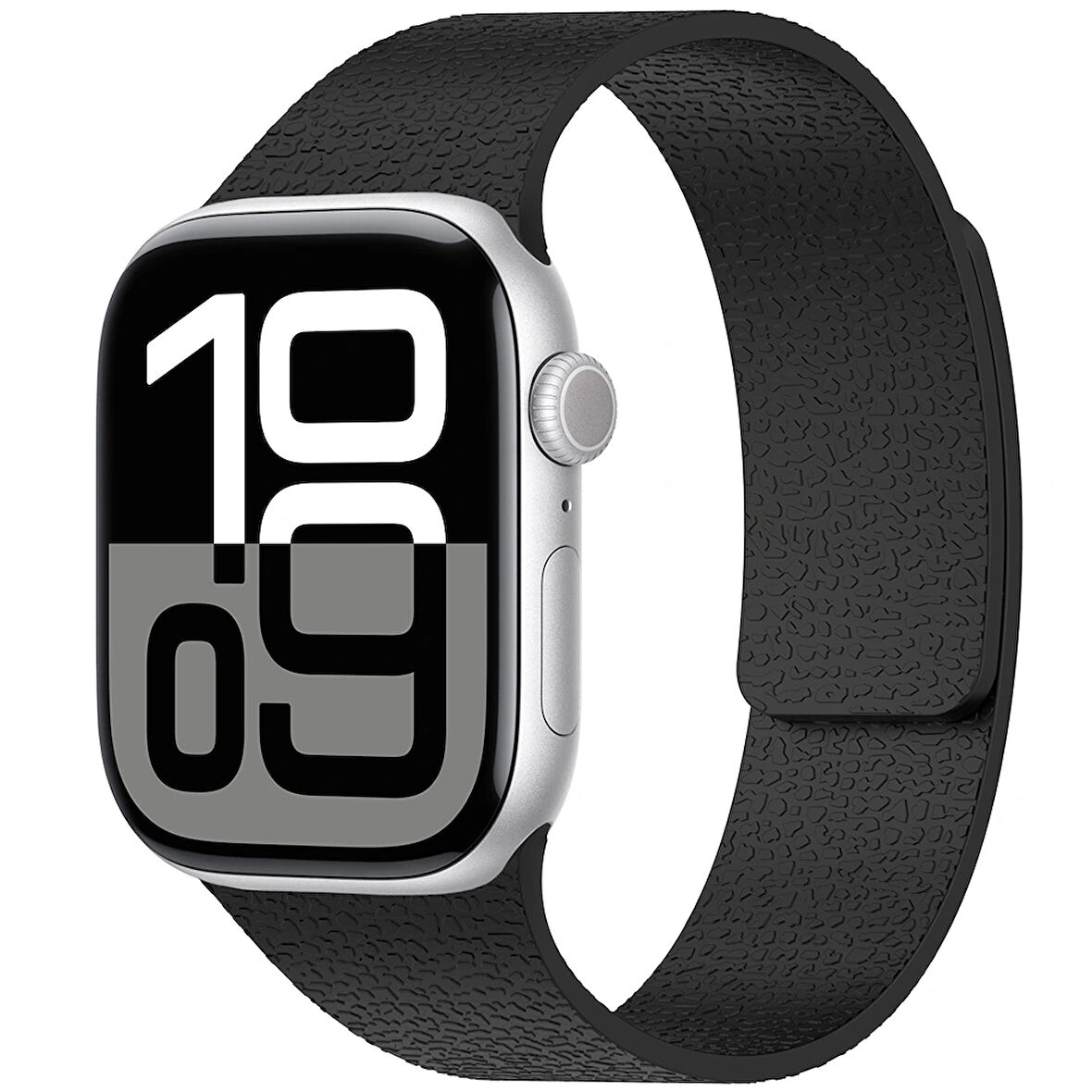 Apple Watch Ultra 2 49mm Redclick KRD-136 Kabartma Desenli Mıknatıslı Silikon Kordon