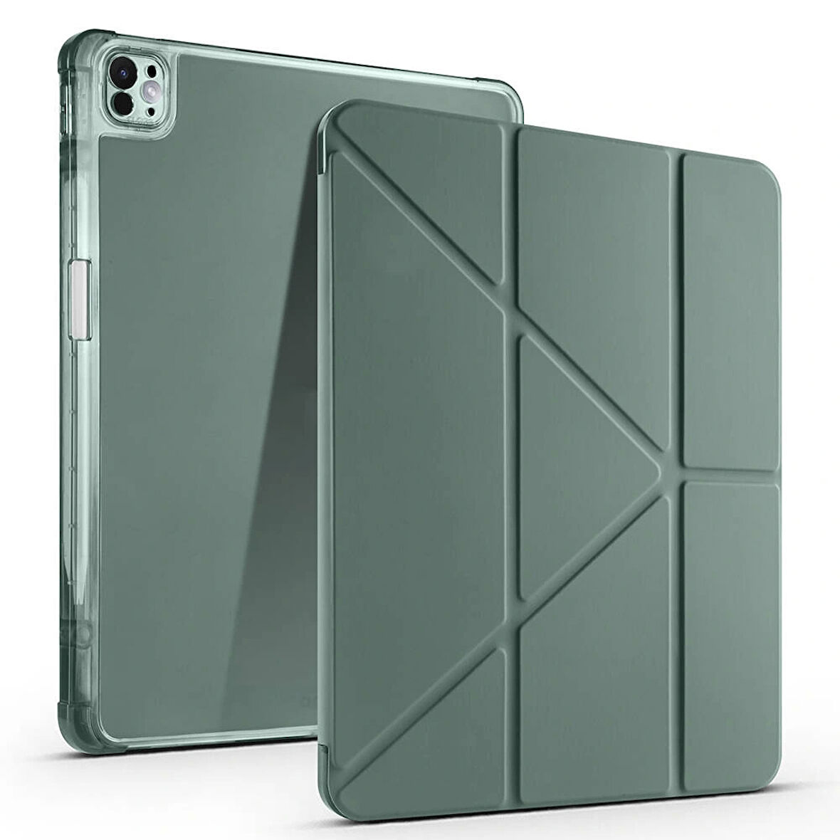 Apple iPad Air 13 2025 M3 Kılıf Redclick Tri Folding Kalem Bölmeli Standlı Kılıf