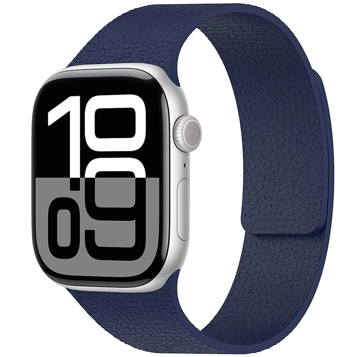 Apple Watch Ultra 2 49mm Redclick KRD-136 Kabartma Desenli Mıknatıslı Silikon Kordon