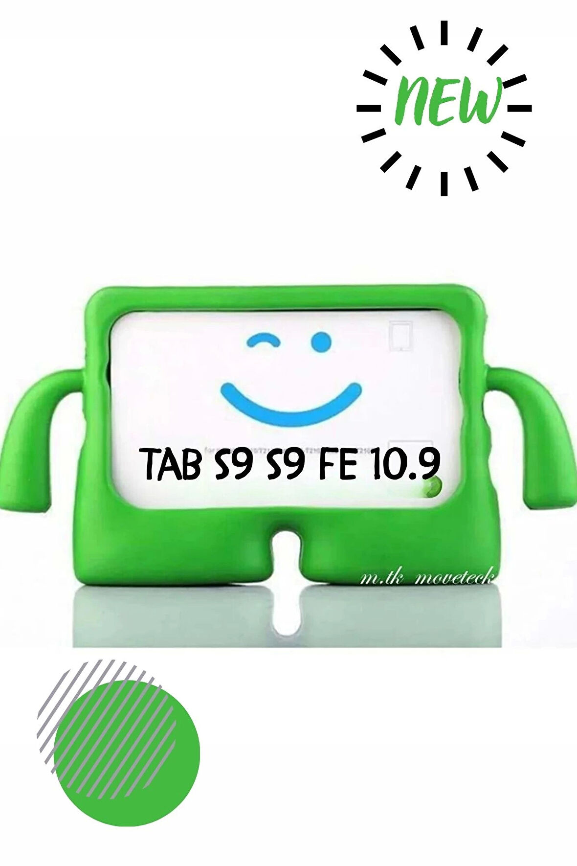 Galaxy Tab S9 FE 10.9 İnç Redclick Darbe Emici Çocuklar İçin Standlı Tablet Kılıf