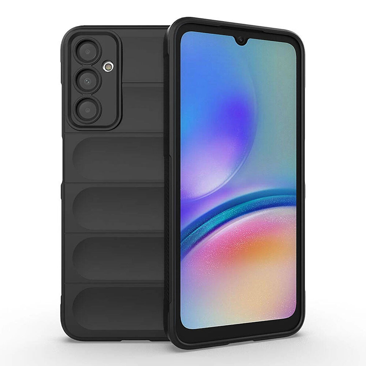 Galaxy A05S Kılıf Esnek TPU Oyuklu Arka Yüzey Tasarımlı Redclick Etnik Silikon Kapak