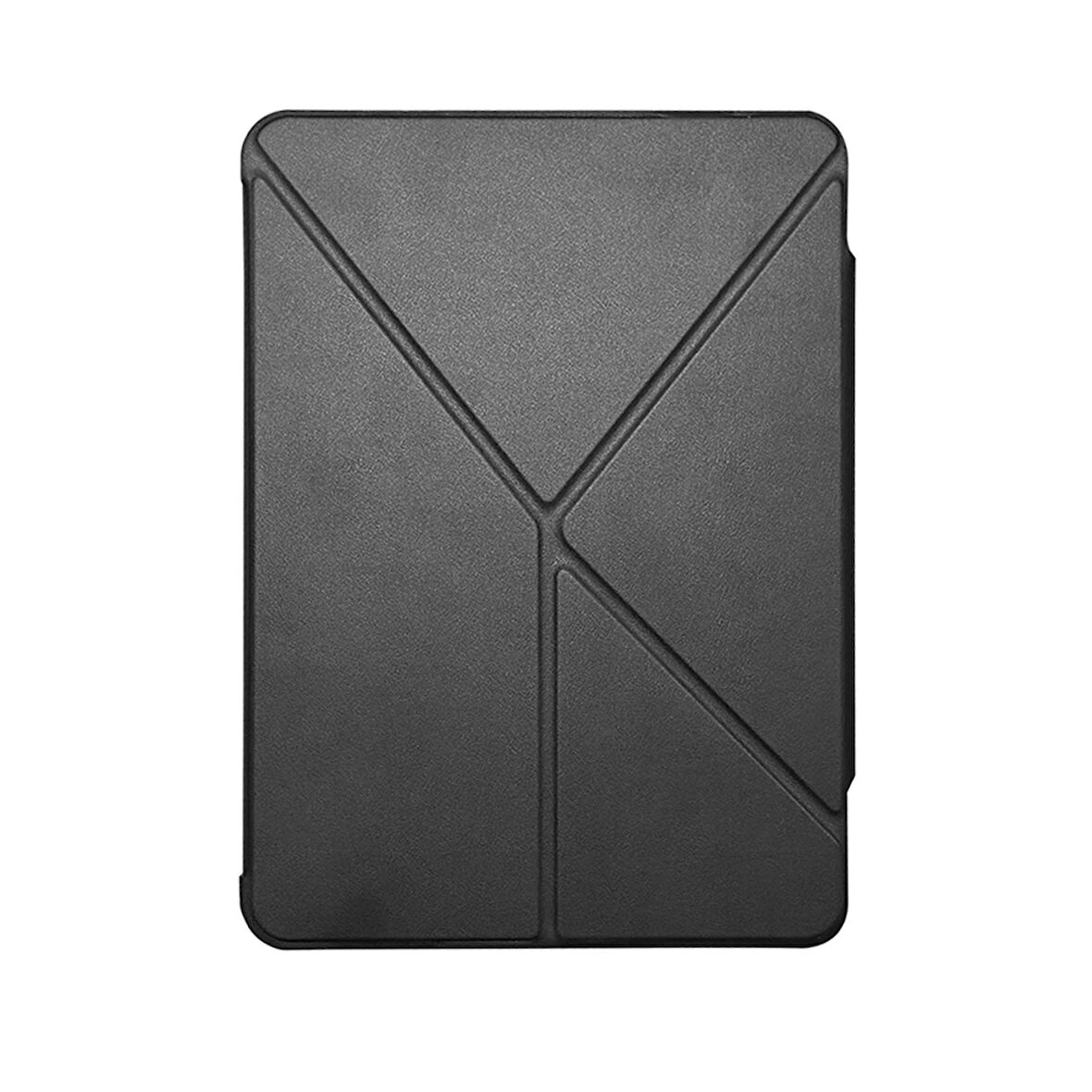 Apple iPad Air 11 2024 Raptic Clear Folio Airbagli Şeffaf Kapaklı Katlanabilir Standlı Kılıf