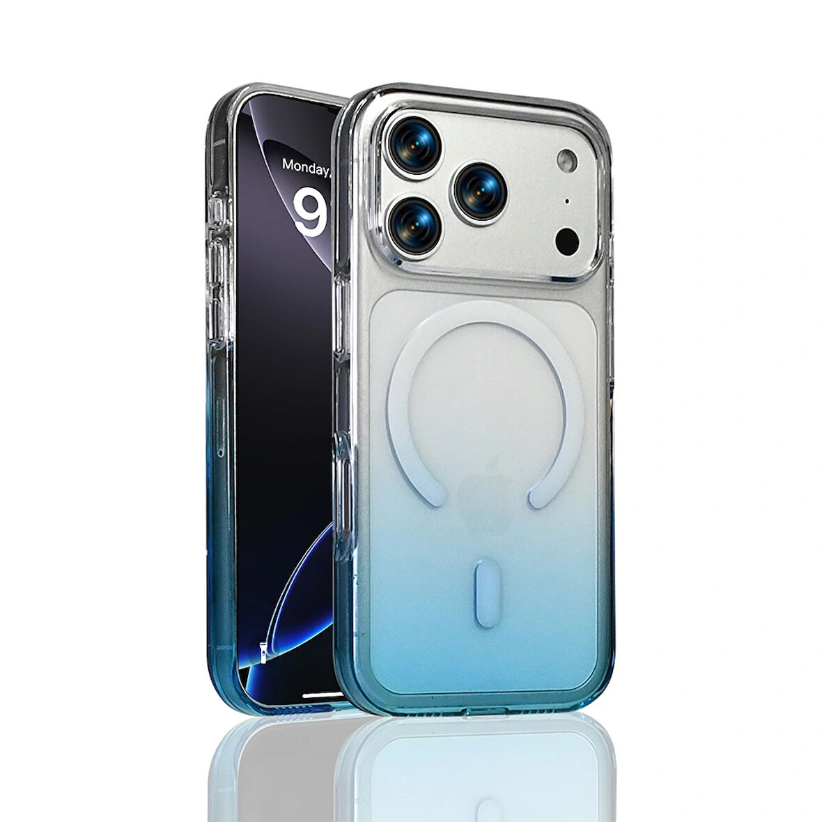 Apple Uyumlu iPhone 17 Pro Kılıf M-Safe Şarj Özellikli Redclick Septik Silikon Kapak