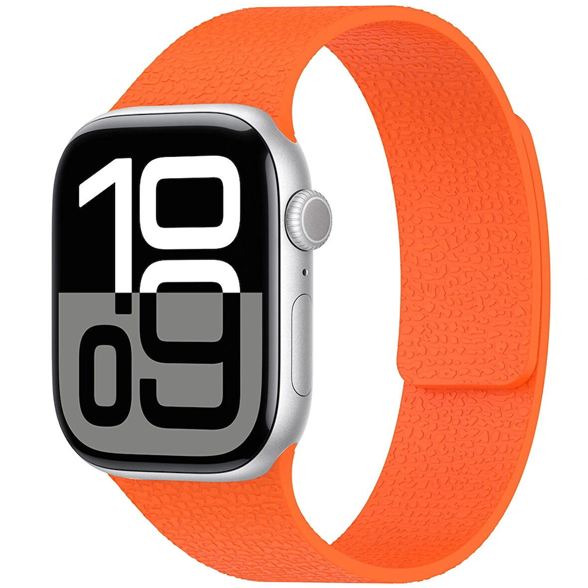 Apple Watch Ultra 2 49mm Redclick KRD-136 Kabartma Desenli Mıknatıslı Silikon Kordon
