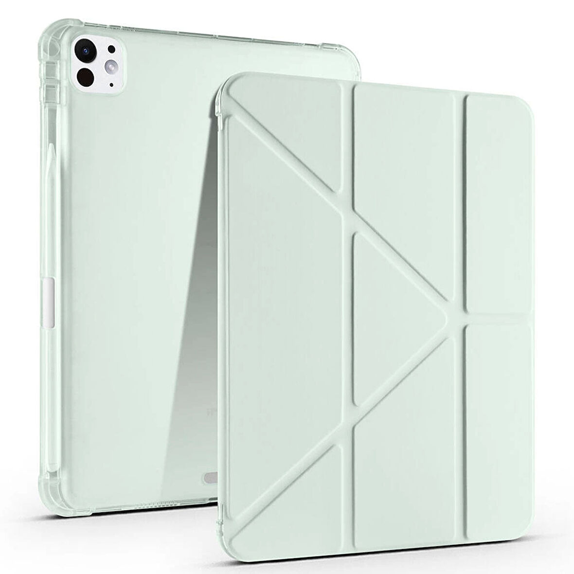 Apple iPad Pro 11 2024 Kılıf Redclick Tri Folding Kalem Şarj Bölmeli Standlı Kılıf