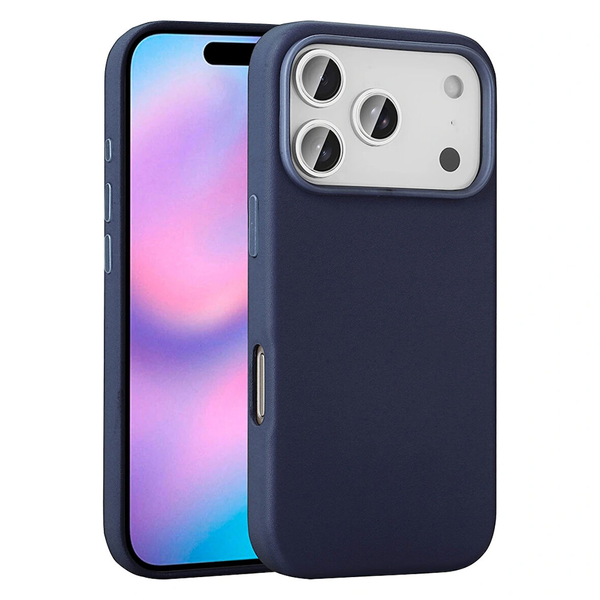 Apple iPhone 17 Pro Kılıf M-safe Şarj Özellikli PU Deri Görünümlü Redclick Kupra Kapak