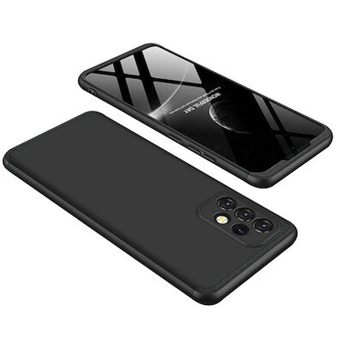 Galaxy A32 4G Kılıf 3 Parçalı Tam Koruma Şık Astrea Premium Sert Kapak