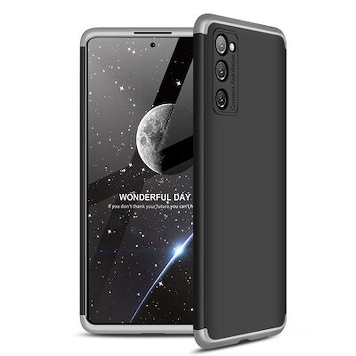 Galaxy S20 FE Kılıf 3 Parçalı Tam Koruma Şık Astrea Premium Sert Kapak