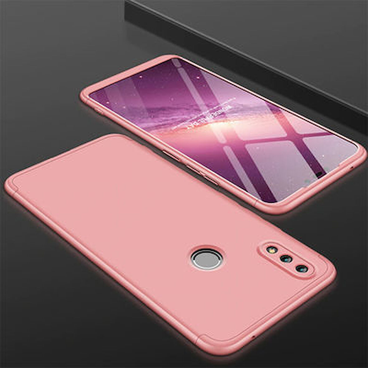Honor Play Kılıf 3 Parçalı Tam Koruma Şık Astrea Premium Sert Kapak