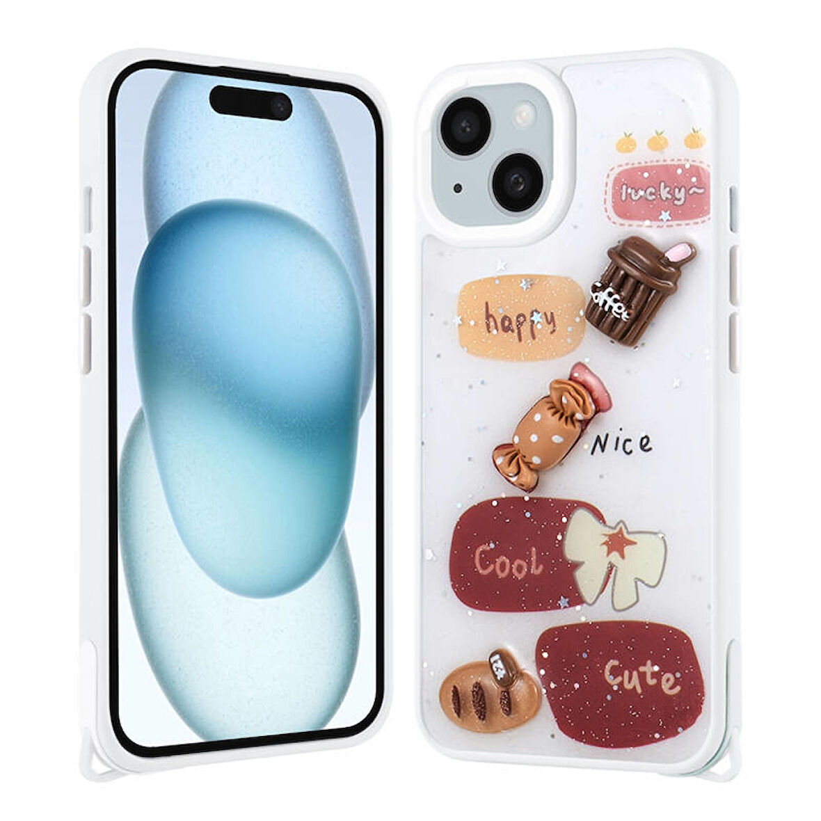 iPhone 13 Figürlü ve Desenli Şık Cevze Premium Kılıf