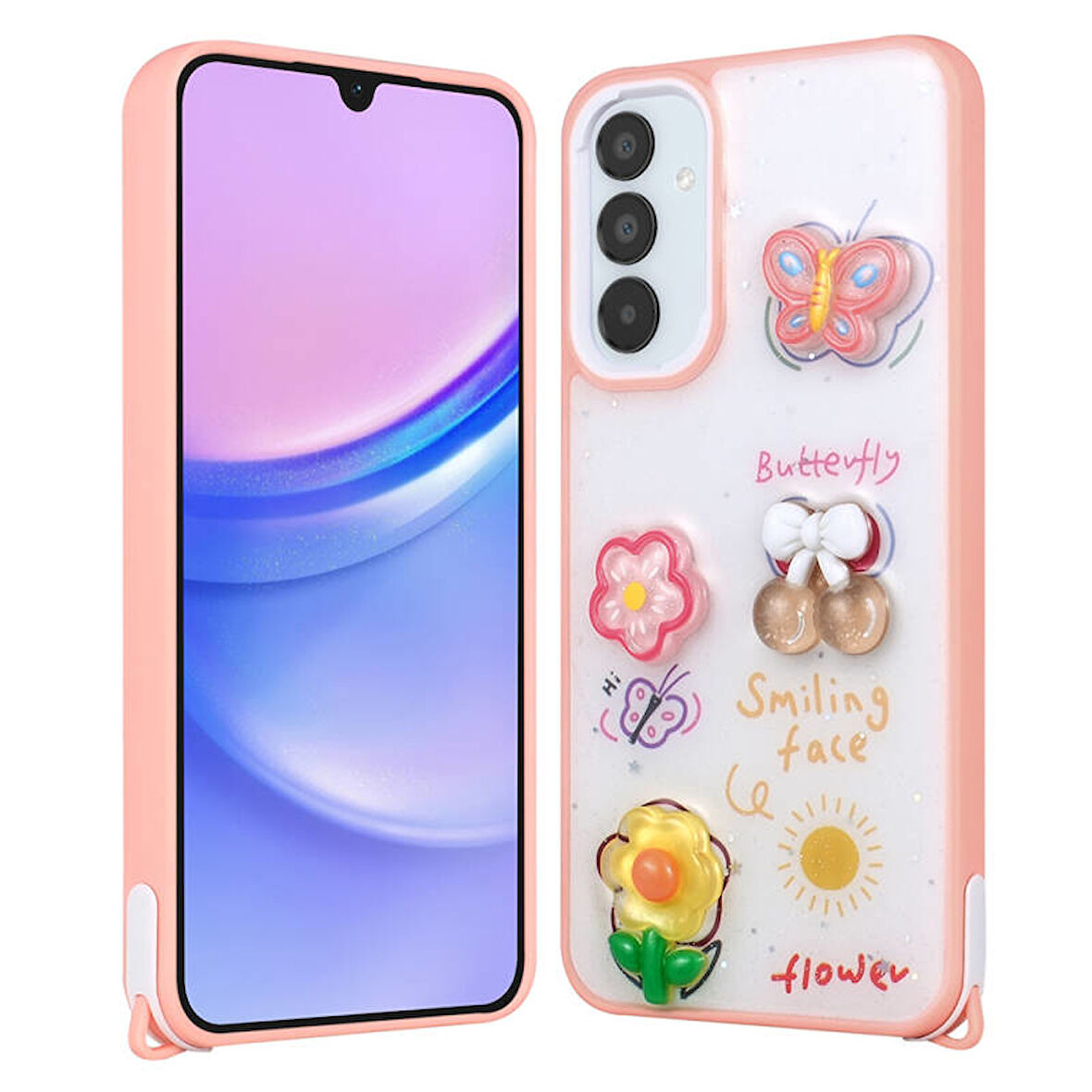 Samsung Galaxy A54 Figürlü ve Desenli Şık Cevze Premium Kılıf