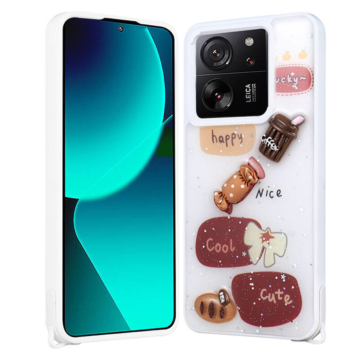 Xiaomi Mi 13T Figürlü ve Desenli Şık Cevze Premium Kılıf