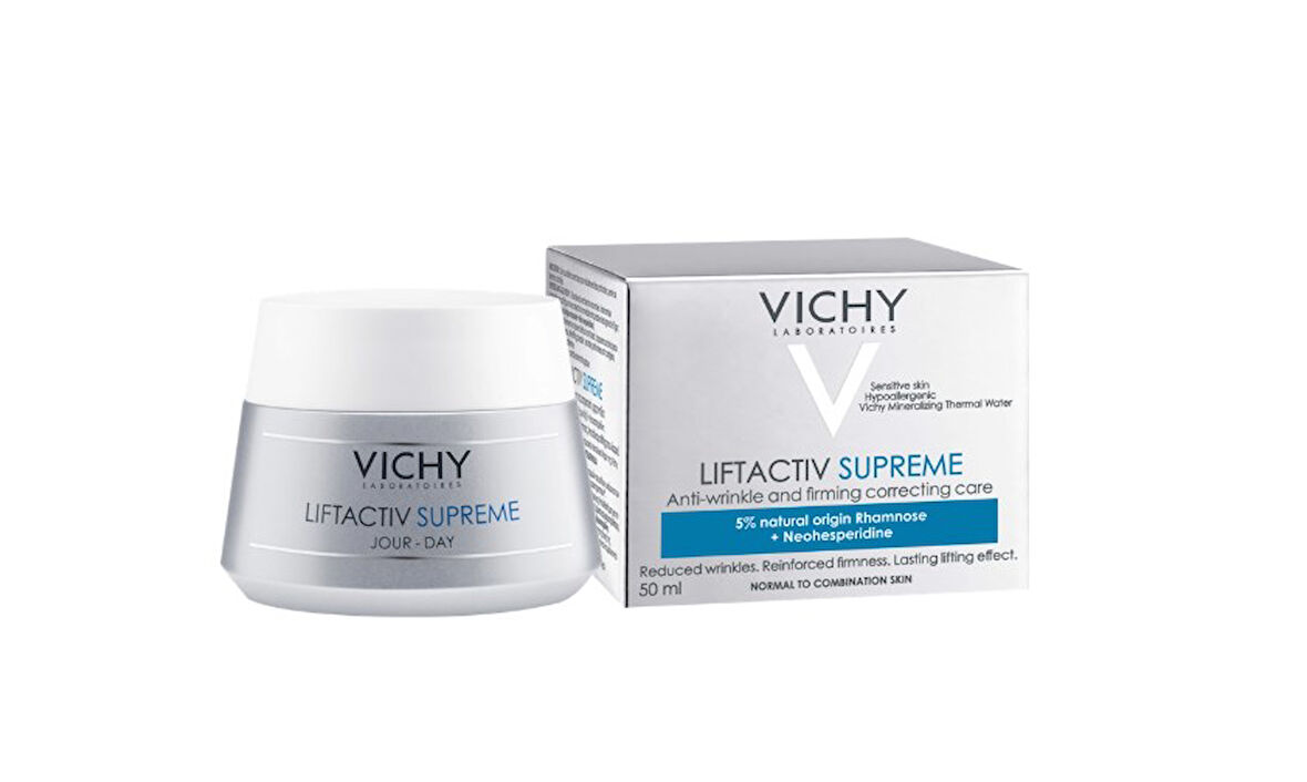 Vichy Liftactiv Supreme Normal ve Karma Ciltler için Yaşlanma Karşıtı Yüz Kremi 50 ml