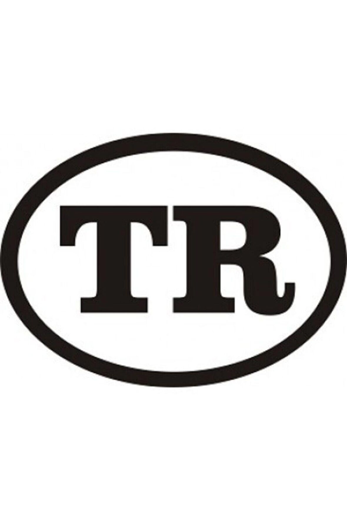Tr Logo Oto Motor Laptop Duvar Folyo Sticker 25 x 17