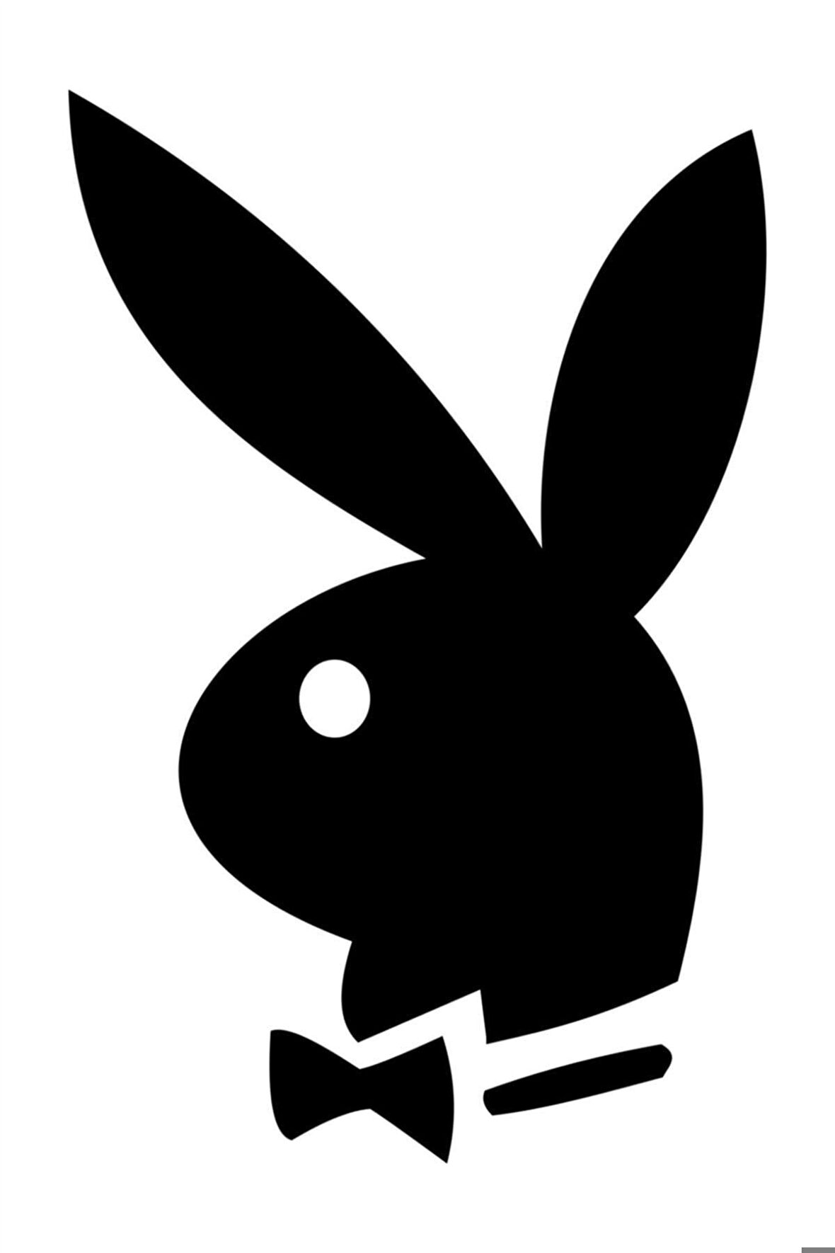 Playboy Tavşan Oto Motor Laptop Duvar Folyo Sticker 30 x 45