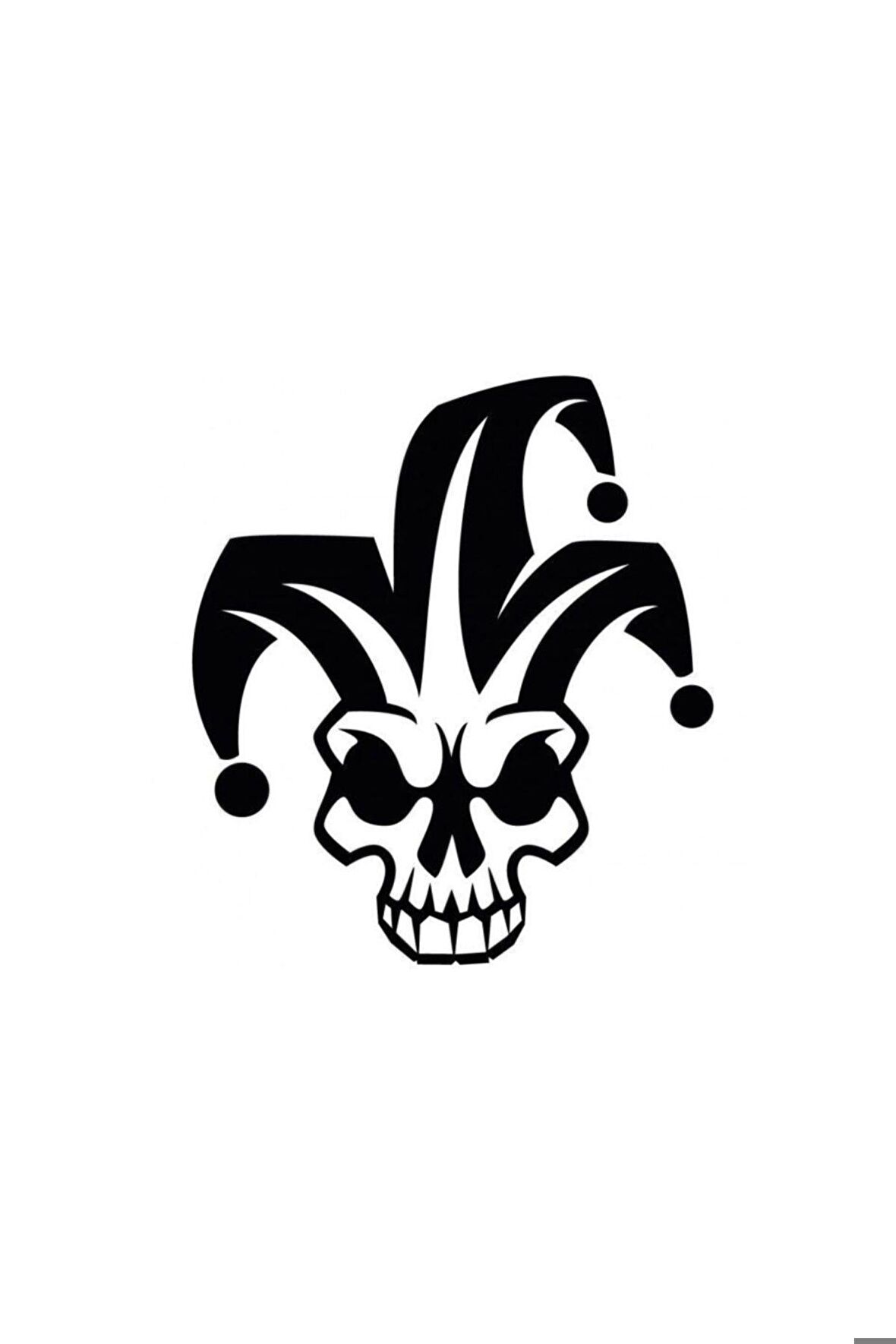 Joker Oto Motor Laptop Duvar Folyo Sticker 100 x 110 cm