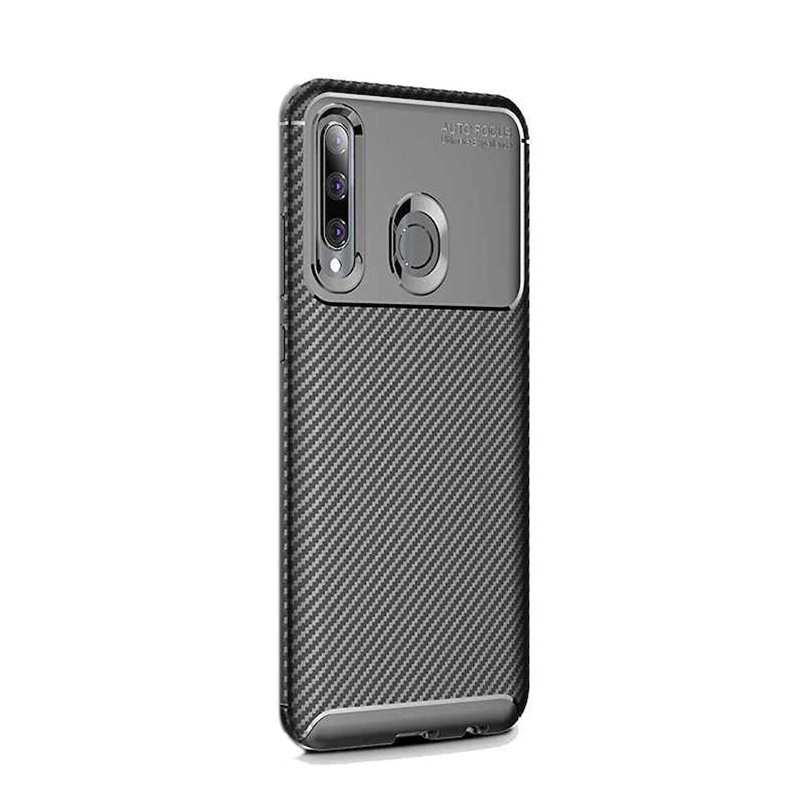 Gpack Huawei Honor 20 Lite Kılıf Negro Karbon SilikonNano Glass