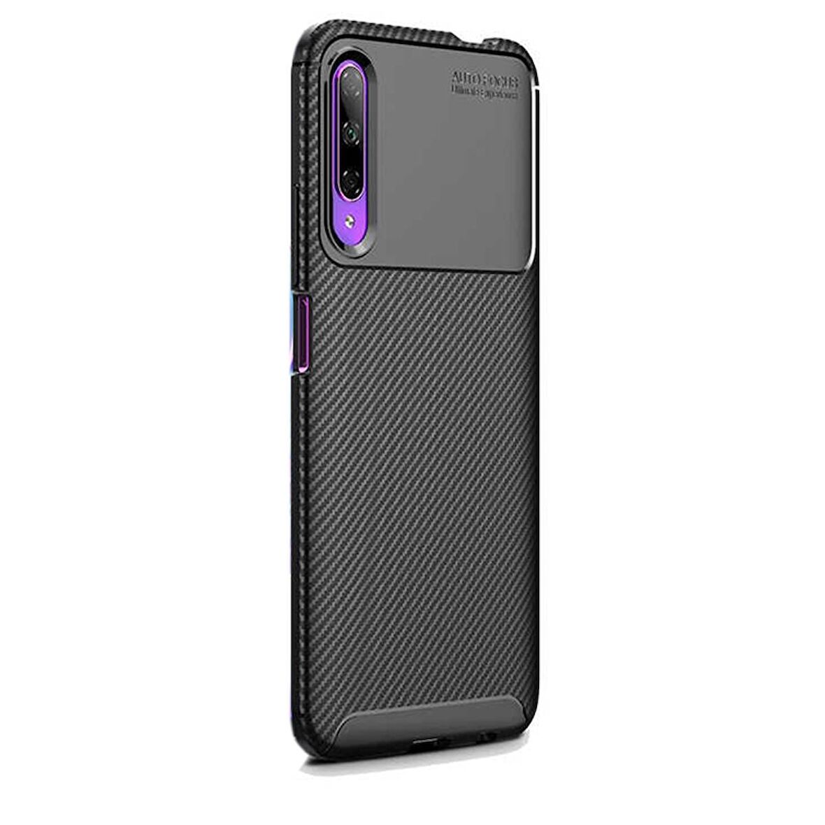 Gpack Huawei P Smart Pro 2019 Kılıf Negro SilikonNano Glass