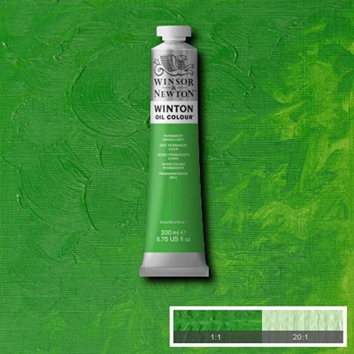 WN Winton Yağlı Boya 200 ml No:48 Permanent Green Light