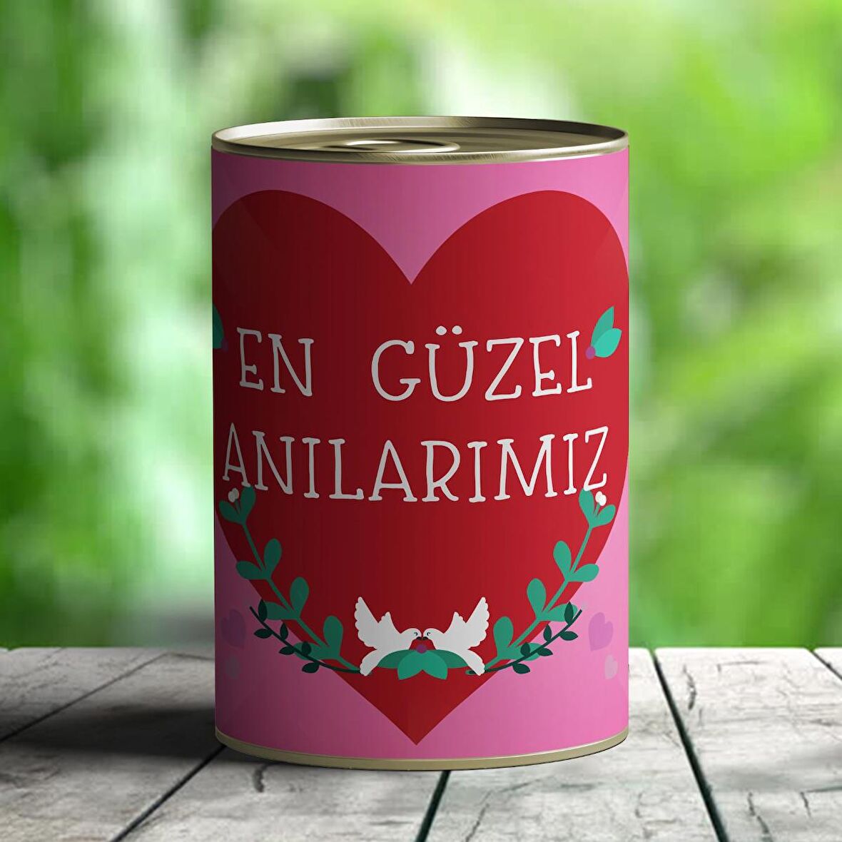 Kişiye Özel En Güzel Anılar Hediye Konservesi