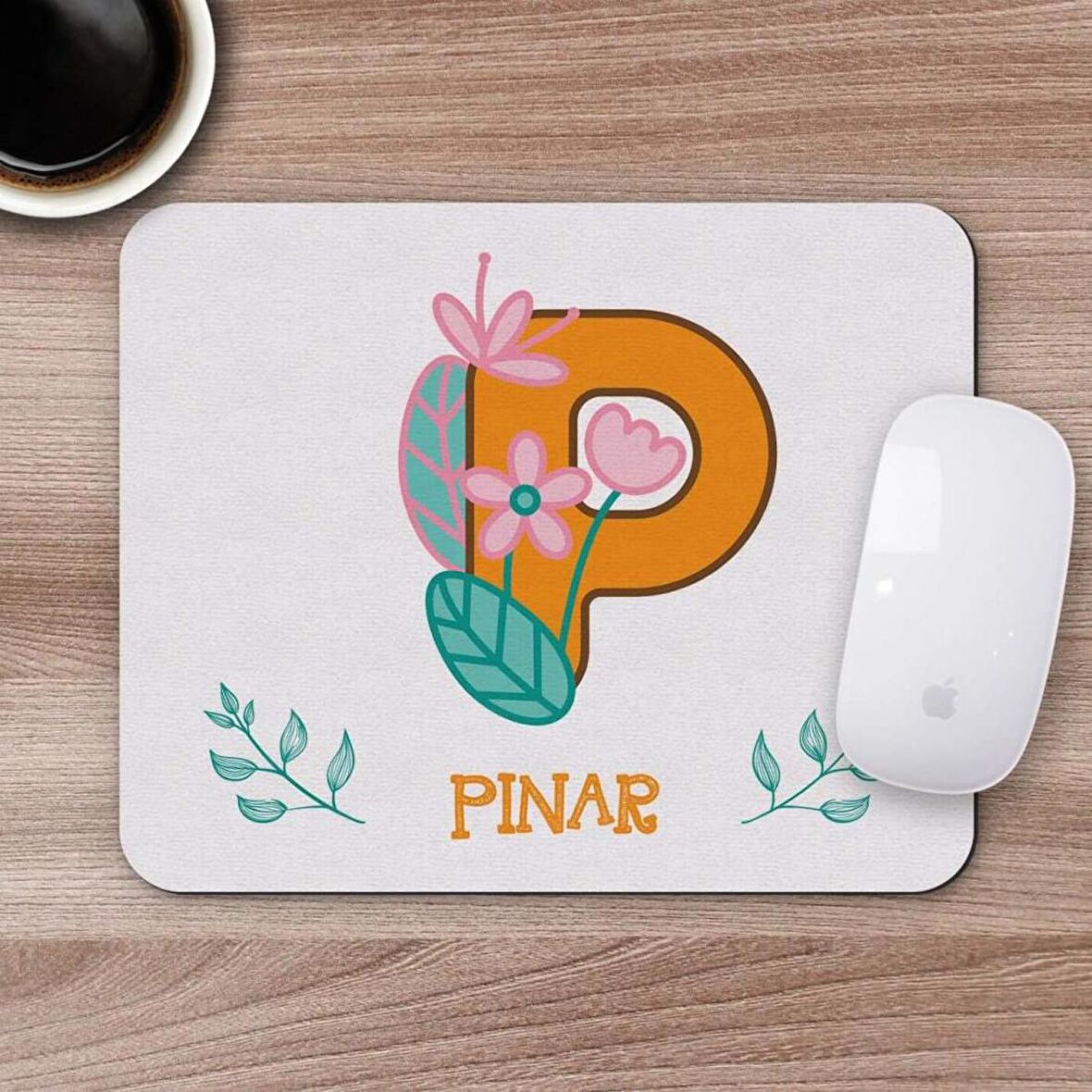 Kişiye Özel İsim Yazılı Mousepad - M19