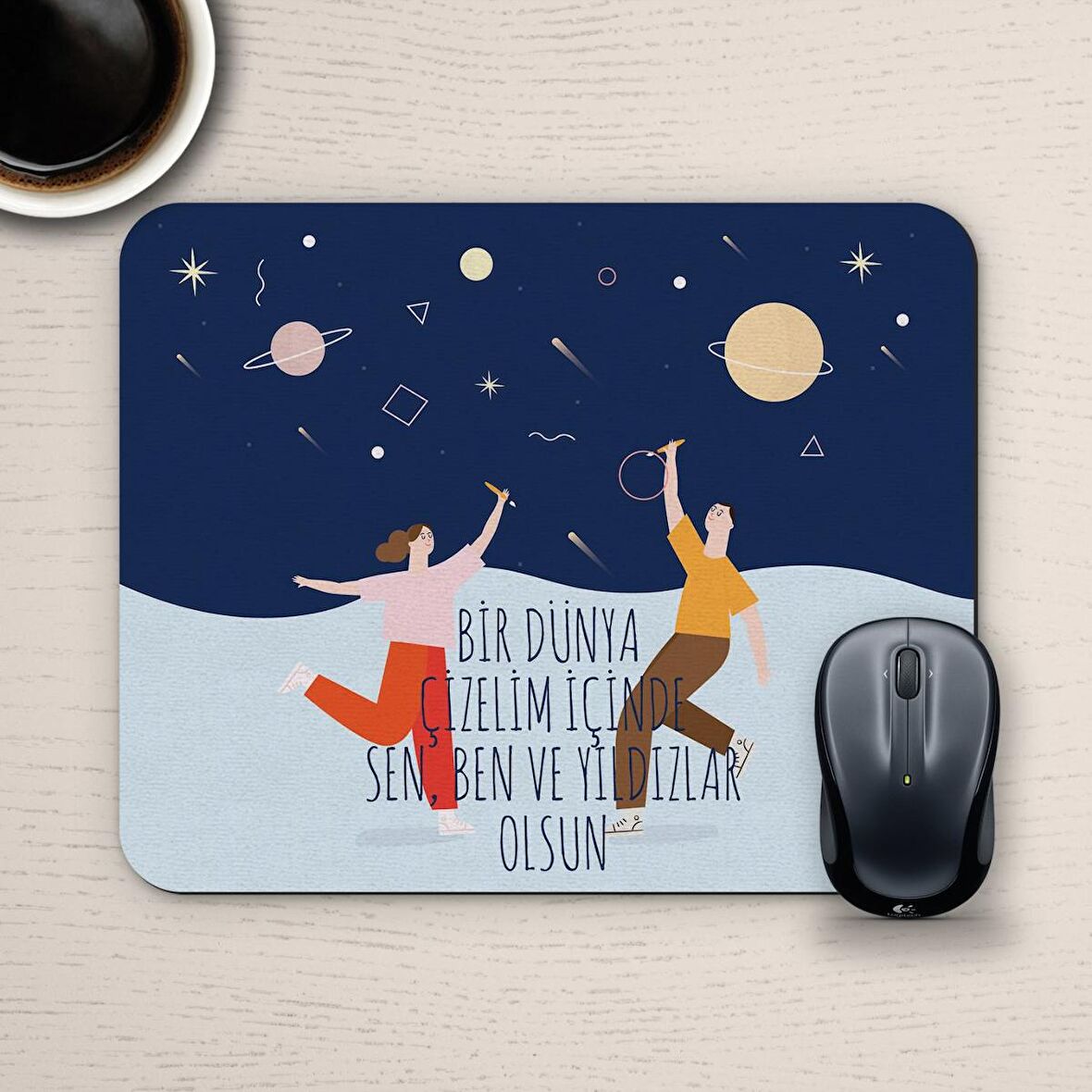 Özel Tasarım Romantik Mousepad - No31
