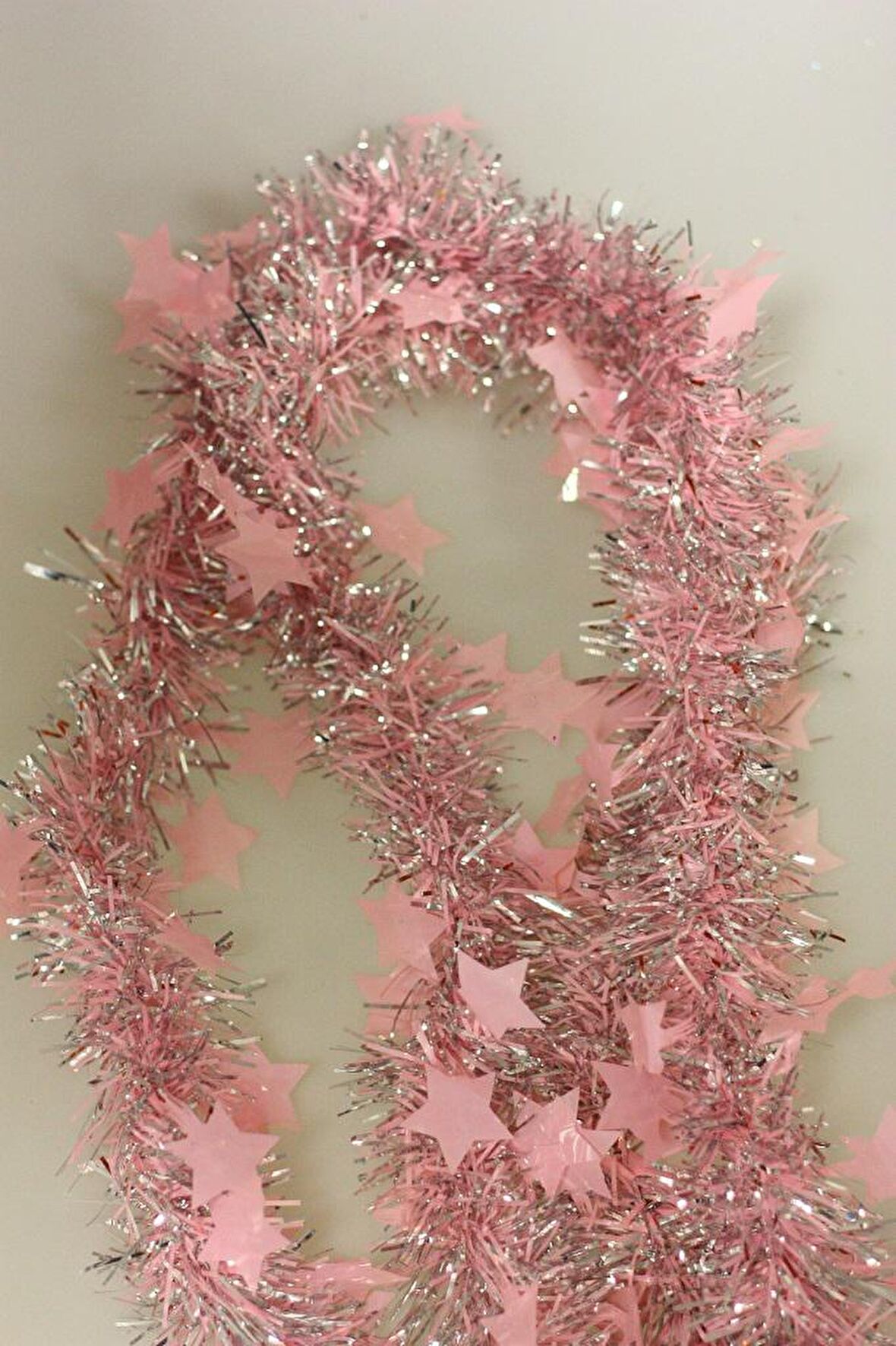 YILBAŞI YILDIZLI PEMBE SİM 180CM X3CM