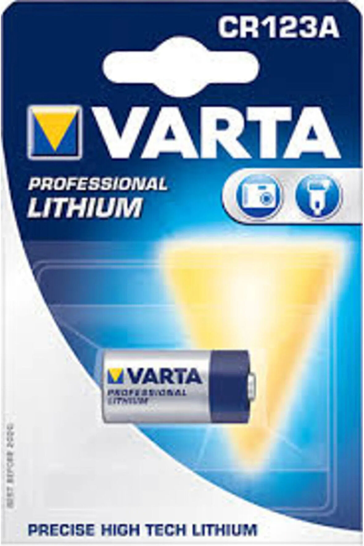 CR123A 3V Lityum Pil