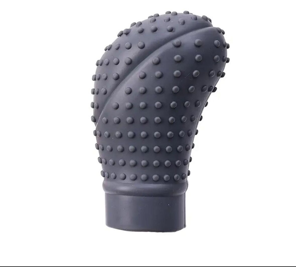 Balp Universal Gri Esnek Silikon Vites Topuzu Kılıfı OVAL