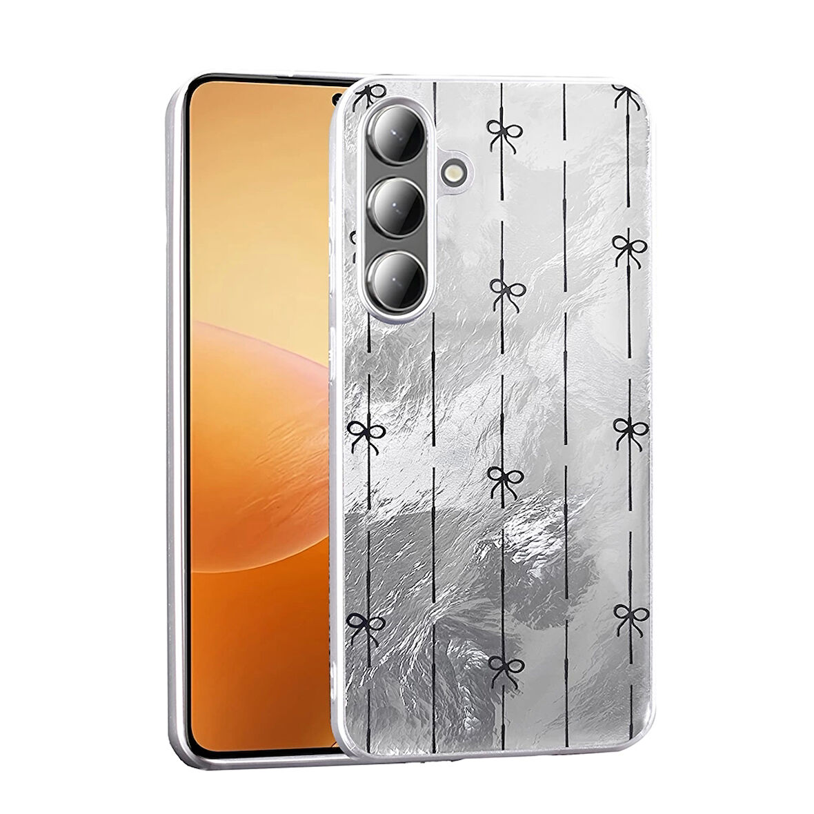 Samsung Galaxy S24 Kılıf Desenli Lopard Mep Kapak