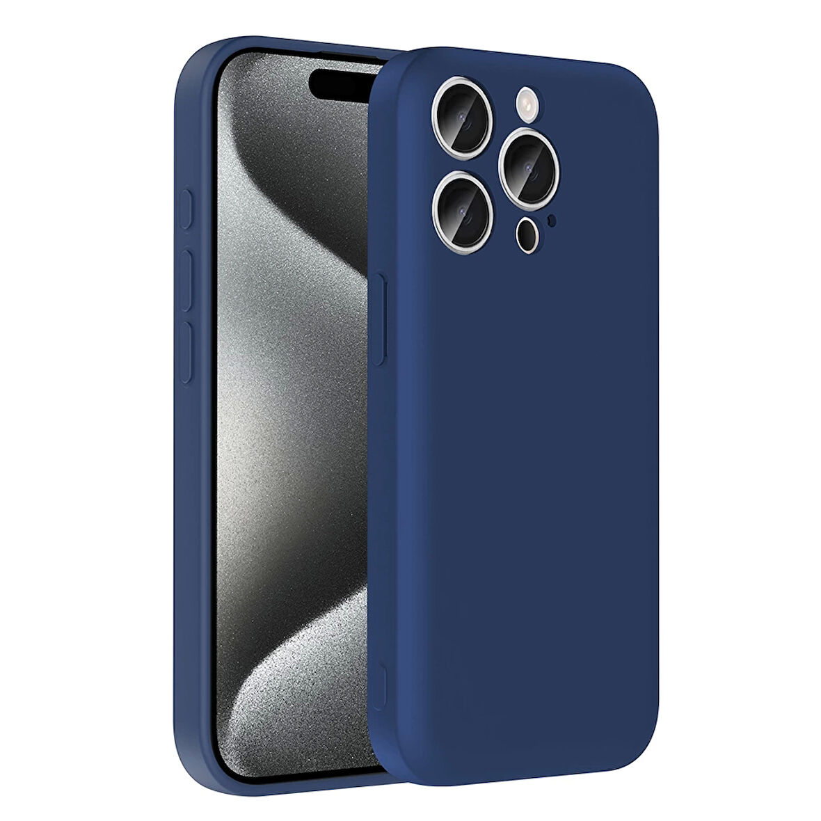 Apple İphone 15 Pro Kılıf Kamera Korumalı Kartlık Hazneli Lopard Vitra Kapak