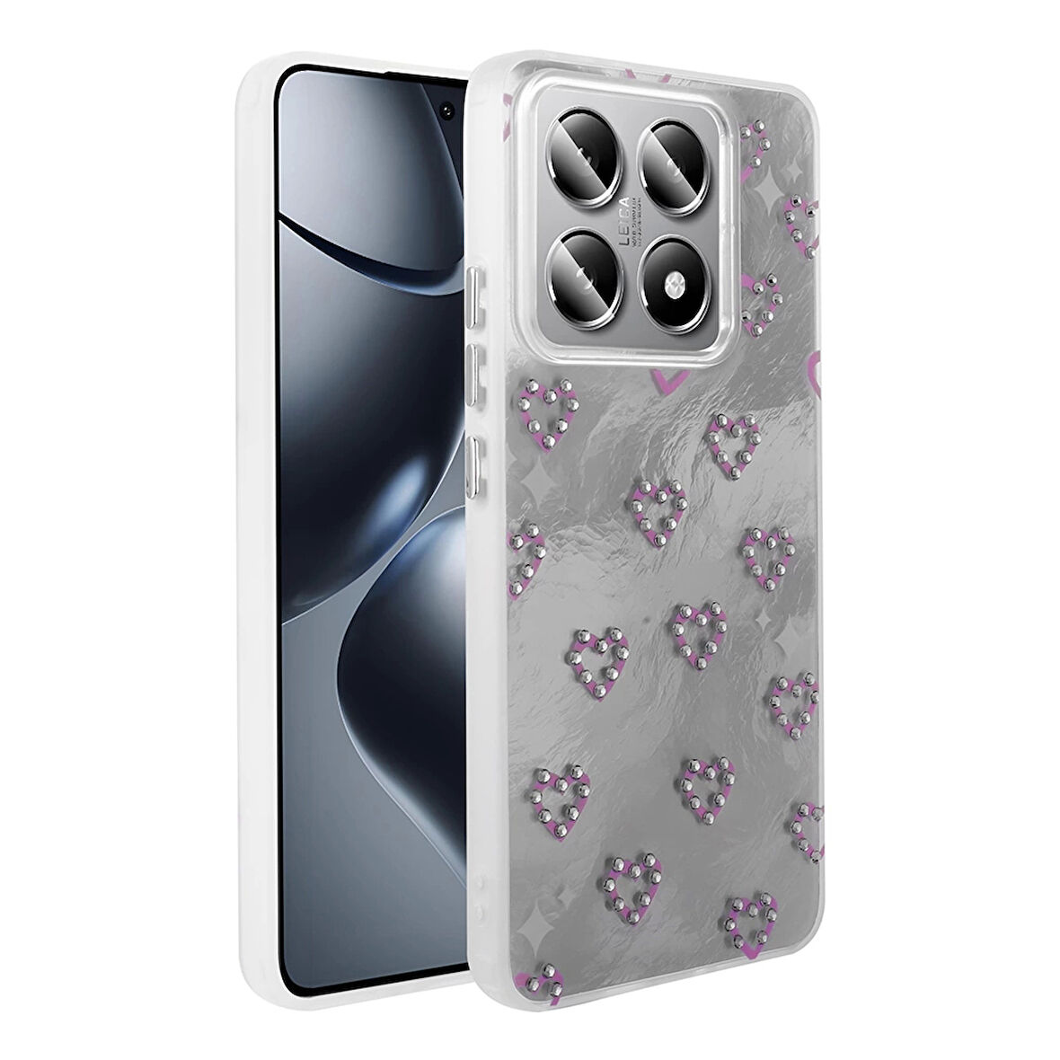 Xiaomi 14t Pro Kılıf Kamera Korumalı Figürlü Lopard Ponti Silikon Kapak