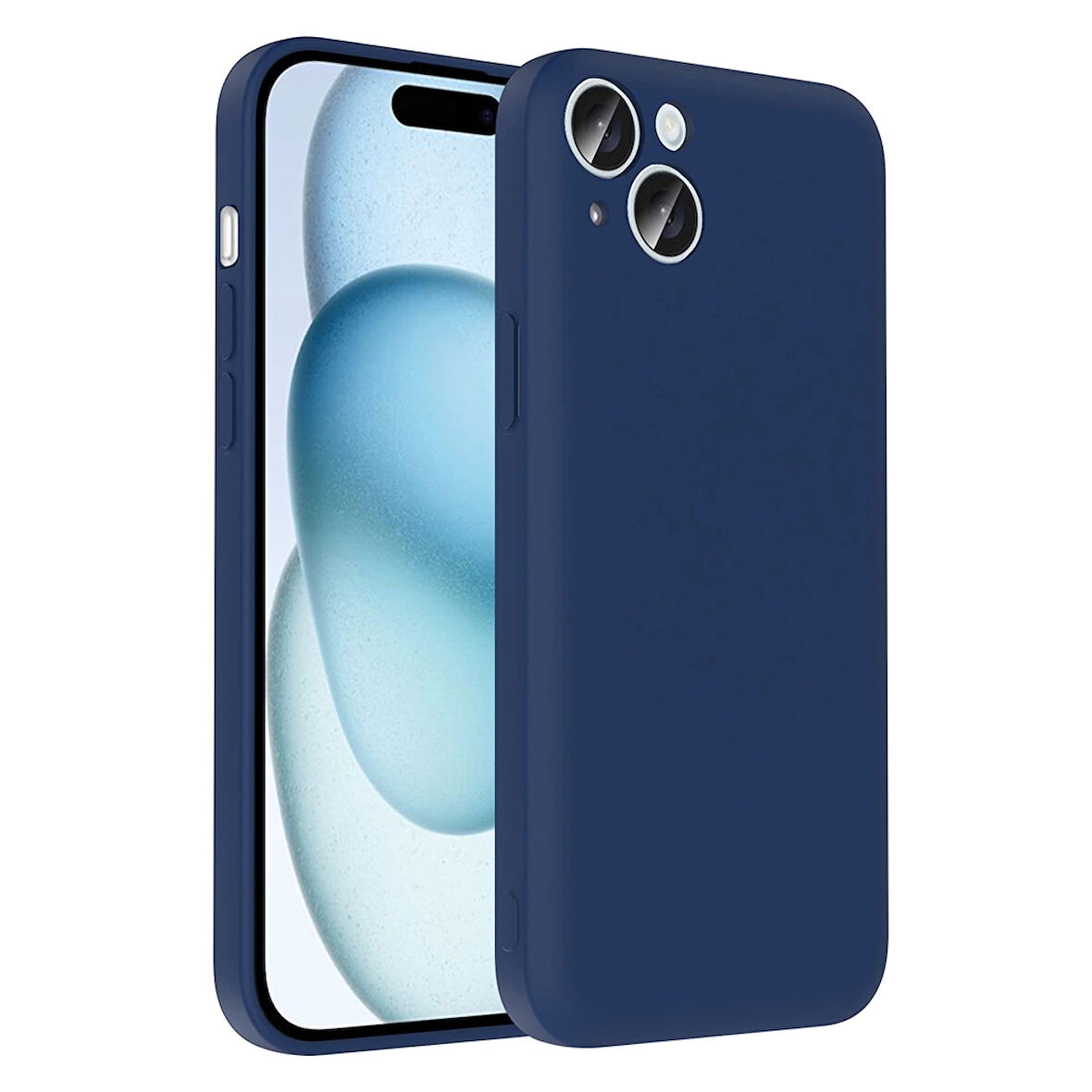Apple İphone 15 Plus Kılıf Kamera Korumalı Kartlık Hazneli Lopard Vitra Kapak